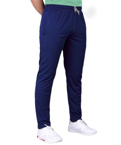 Image of MYSTIFY Mens Tapered Workout Running Pants, Jogger Training Sweatpants Slim Fit with Zip Pockets