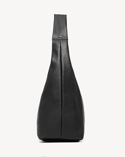 Image of NEWBELLA Small Shoulder Bags for Women - Trendy Underarm Purse & Crossbody Handbag for Daily Commute & Evening (Black-3)