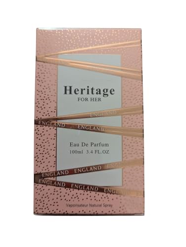 Heritage for her Eau de Parfum, Women's Fragrance, 3.4 FL OZ, Pink