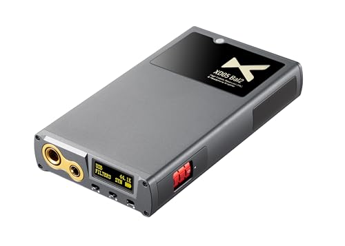 xDuoo XD05 Bal2 Portable HiFi Balanced DAC Headphone Amplifier -6.35/4.4 1500mW Output USB/Opt/Coax/AES/BT Input