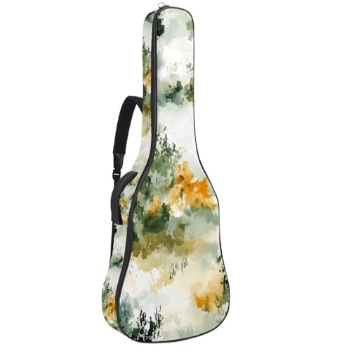 Housse de guitare Art Aquarelle Field pour transporter votre instrument en répétition