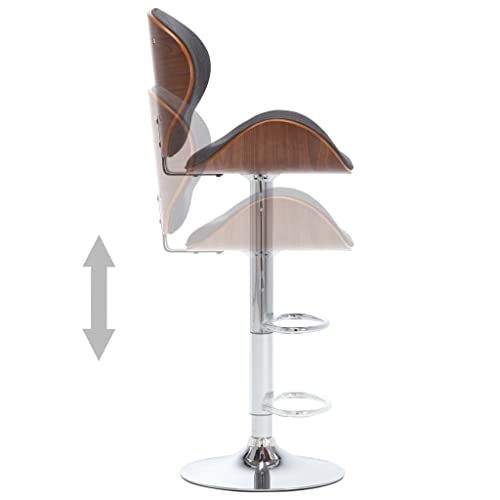 Tabouret de bar avec vérin à gaz réglable en hauteur - 6