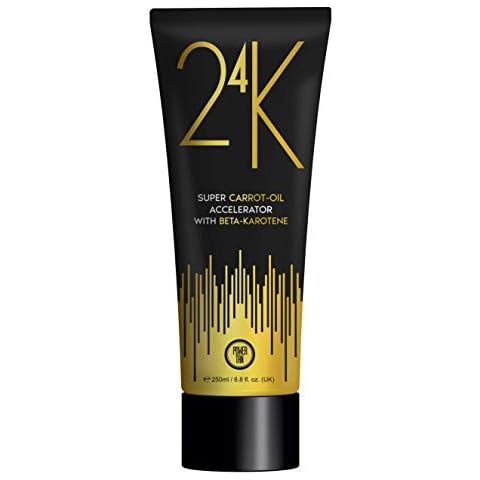 Power Tan 24K Super Carrot Oil Tanning Accelerator 250ml Cover