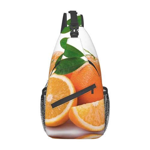 Sac à dos à bandoulière imprimé orange, affirmez votre liberté au quotidien