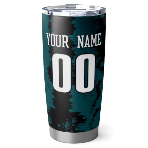 Image of ANTKING Philadelphia Tumbler 20oz Travel Mug Custom Number Name Gifts