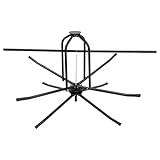 Rohrhaspel Abroller | Abrollgerät Rohr | Rohrwickler für Fußbodenheizung | 200kg Tragkraft | 2-stufig verstellbar | Mit Transporttasche | Für PEX/PERT-Rohre