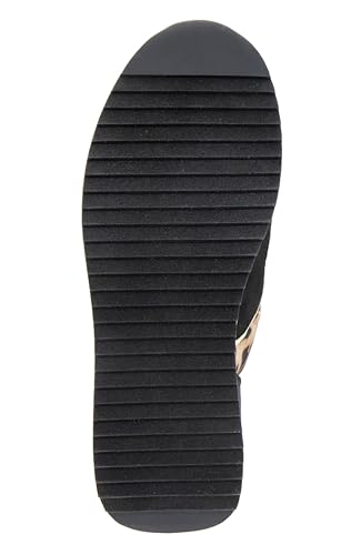 Kenneth Cole Reaction Women's Women's Cameron Easy ON Puff Sneaker, Leopard Neoprene, 84