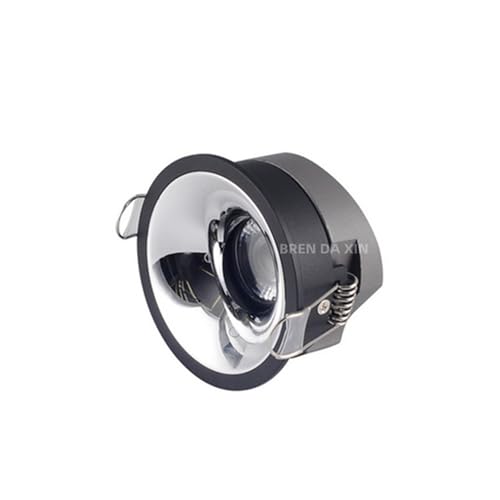 �����\�ȉ��^�A���`�O���A LED �_�E�����C�g COB �X�|�b�g���C�g AC85V-265V �Ƒ��̃��r���O���[���ƐQ���̏Ɩ��d��(Cold White 6000K,Bright silver cup,24W Dimmable)