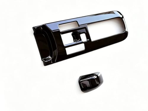 OBIMRDO�V�^�v���E�X60�n�ɓK�����J�[�A�N�Z�T���[ �h������p�Ή��A�N�Z�T�������p�l���R���\�[���X�C�b�`�p�l���J�o�[+�[ �p�[�c �V�t�g�m�u�J�o�[ �V�t�g�m�u�J�o�[�v���E�XPRIUS60�n2023�N~�Ԑ�pABS������ 2PCS�i�u���b�N�j