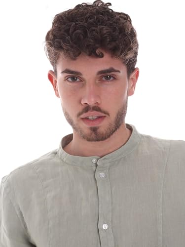 Gaudi CAMICIA 111GU45006 Chemise homme lino regular fit manches longues - 3