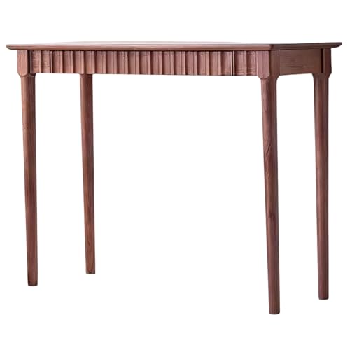 Yqyc Mueble Recibidor Entrada con Cajones, Soporta 100kg, Ideal para Recibidor y Sala de Estar, Hoteles, Madera Maciza(Yellow,160x80x35cm/62x31x13in)