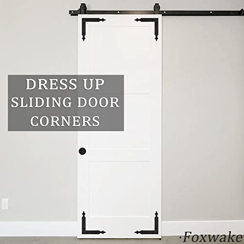 Foxwake Barn Door Decorative Corner Bracket thumb #1