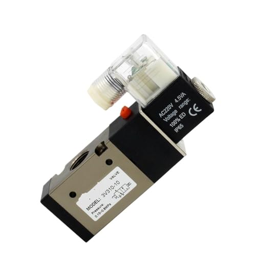 Válvula solenoide 3V310-10 para solucionar caídas de presión en aire comprimido 2