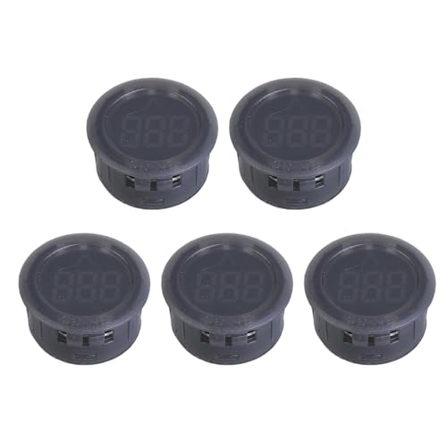 Double Wire Voltmeter Set Easy Installs 3 Digit Electric Tester for Vehicle Electrical Systems & Solar Power