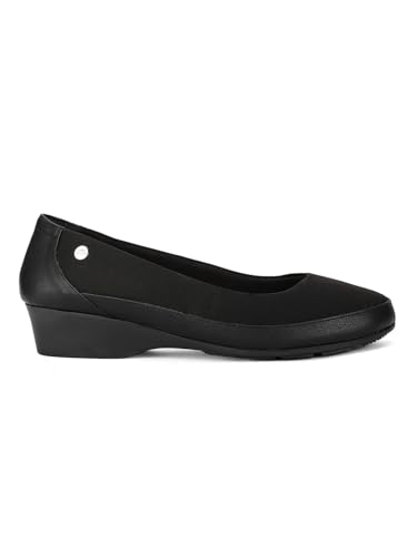 Image of Bata Women's Wedge Heel Ballerina