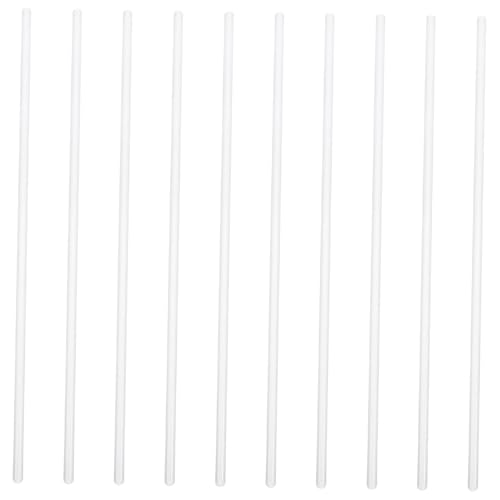 OSOLADY Stirring Sticks for Laboratory 10pcs Glass Stir Rods Stir Mix Kitchen Mixer Science Rod Easy Cleaning Comfortable Grip