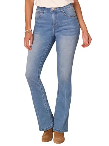 High Rise Embroidered 'D' Itty Bitty Boot Jeans by Democracy