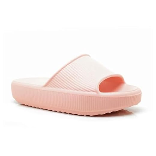 Chinelo Nuvem Ortopédico Feminino – Super Macio, Antiderrapante, Conforto Anatômico para o Dia a Dia – Estilo Slide (Nude, BR, Adulto, Numérico, M, 35)