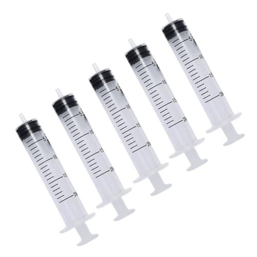 ペット シリンジ 投薬器 給水 給食 介護 5本セット 20ml 介護補助 犬猫用 流動食 注入器 餌やり針なしシリンジ ガーデニング 非菌性注射器 多機能 多用途