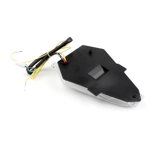 Feu arrière LED moto clignotants intégrés pour YZF R6 finition fumé