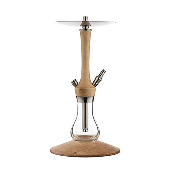 Rteanb Log Huka leicht zerlegbar Shisha Pen Tragbare Shisha Rauchen Party Set Beaker Bong Glas Wasser EIS Bubblers for…