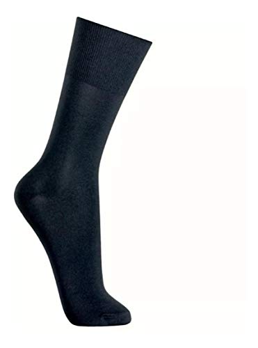 Meias Sociais Cor preta meia social Combo Com 12 Pares Fabricante 100% Poliamida