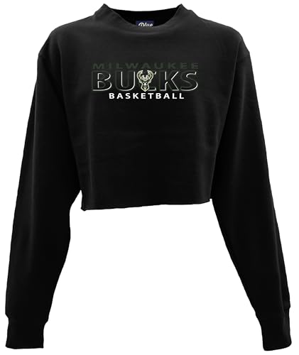 Sudadera corta Blue 84 de mujer: comodidad con cuello redondo y estilo NBA 3