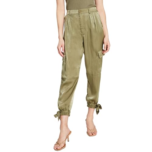 ★overdue flair★ CARGO SATIN PANTS_CREAM Ecommerce_Crop-