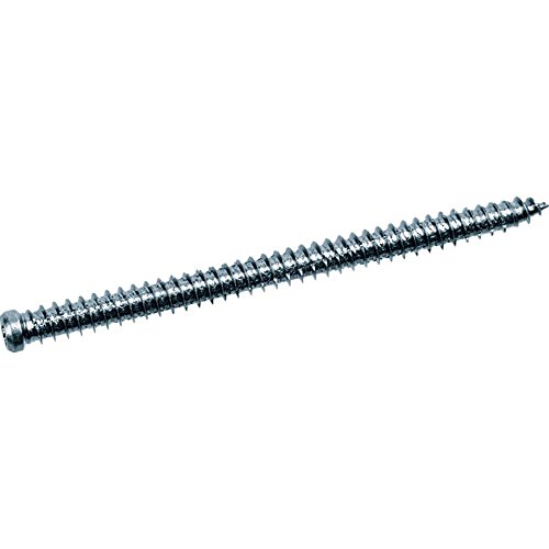 75 STK. QZ Tornillos para marcos de ventanas de culata 7.5 x 132 TX de 25, acero endurecido galvanizado Ventana Tornillos