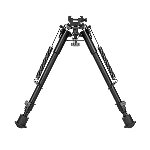 Besrilien 9-13 Inches Rifle Bipod with Picatinny Adapter Bipod for Rifle