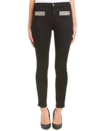 7 For All Mankind Women's Front Pocket Embellished Skinny 7 For All Mankind Women's Front Pocket Embellished Skinny