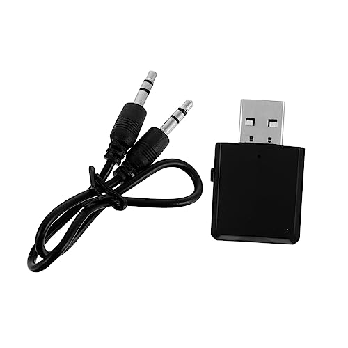 QUMIIRITY Adaptador USB Inalámbrico para Audio para Ordenadores y Dispositivos De y Transferencia De Audio Sin Cables Compatible Altavoces y Auriculares