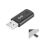 USB-Mikrofon für Laptop und Desktop-Computer, hohe Empfindlichkeit für klare Anrufe, Plug-and-Play, hohe Verstärkung, kabelloses, miniaturisiertes, tragbares Design, ideal für Arbeit und Studium
