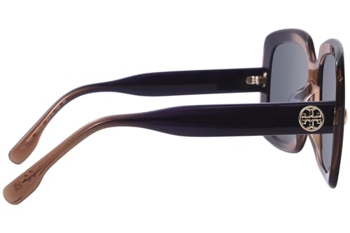 Tory Burch Sunglasses TY 7193 U 194587 Gradient Navy Dark Grey3