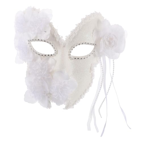 Masque vénitien intégral pailleté et confortable, masque de déguisement de Noël