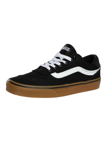 Vans Brooklyn Ls, Sneaker Herren, Canvas Black Gum, 45 EU
