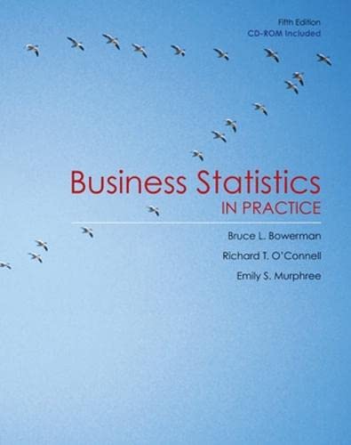 Business Statistics in Practice w/Student CD