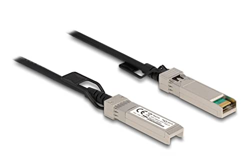 Delock 84204 Cavo Infiniband 2 M Sfp+ Nero, Argento - 2