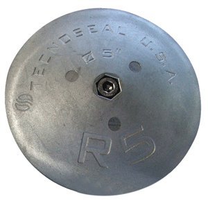 Tecnoseal R5 Rudder Anode - Zinc - 5 Diameter