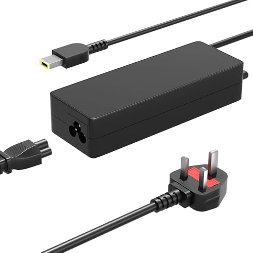 PowerPortnerLink 90W Charger Compatible with Lenovo ideacentre/ThinkCentre All-in-One Desktop, ThinkPad T460p T470p T540p Yoga 2 730 720 ideapad Flex 2 3 720S V110 V130 Laptop