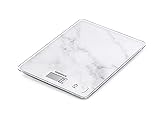 Envío – Báscula electrónica de cocina Page Compact 300 Marble de Soehnle, con patas antideslizantes para una mayor estabilidad; número de artículo: 61516