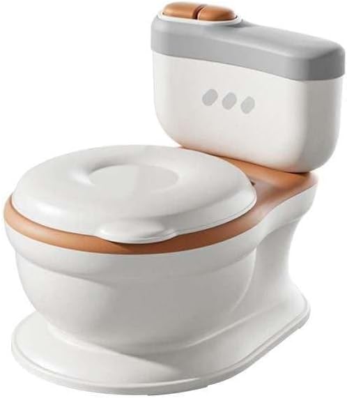 Baby Toilet Training Potty Toilet First WC Baby Potty Travel Potty Carry Potty Soft Cushion Music Flush Sound Portable New