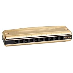 Suzuki MR350GVA Promaster Harmonica valvé en la 10 Trous Doré - Les Beatles, Paul McCartney, John Lennon, RIngo Starr, George Harrison