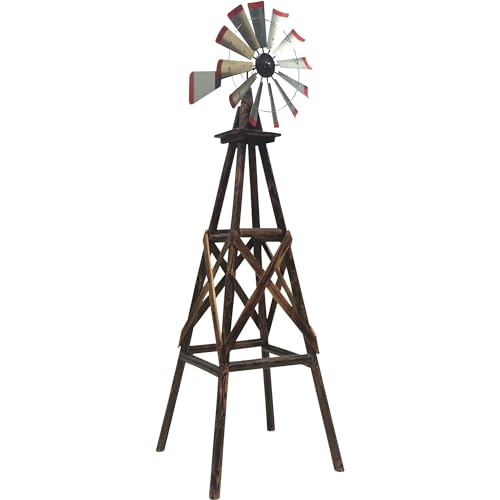 Leigh Country TX 93485 9 Char-Log Windmill