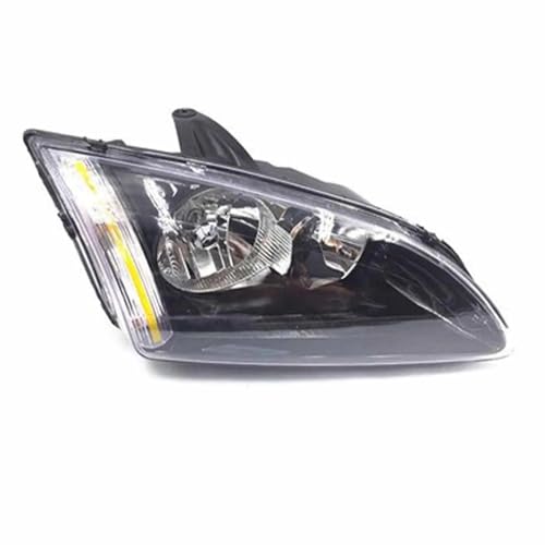 Front Headlight Assembly For Ford For Focus 2005-2008 High/Low Beam Turn Signals Night Running Light(Black,Right)