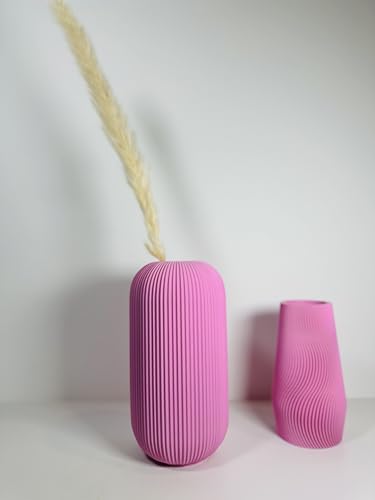 Vase Hadès Rose 15 cm pour fleurs séchées et décoration table - 5