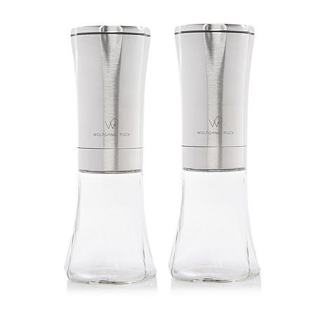 Wolfgang Puck Electric Gravity Spice Mill Set - Assorted Colors
