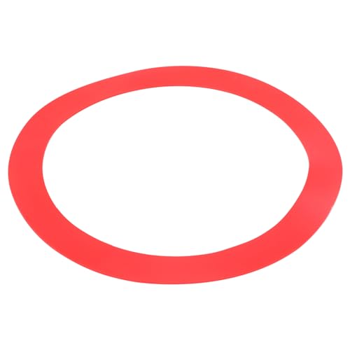 WOONEKY Golf Training Equipment Putter Practice Circle Waterproof Sturdy Silicone Putting Target for Indoor/Outdoor Use Improve Your Game Red Small Circle