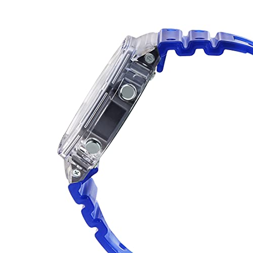 Casio Analog-Digital Blue Dial Men's Watch-GA-2100HC-2ADR - Image 2