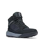 Columbia Portlander Botas de Montaña para Hombre: Black / titanium grey